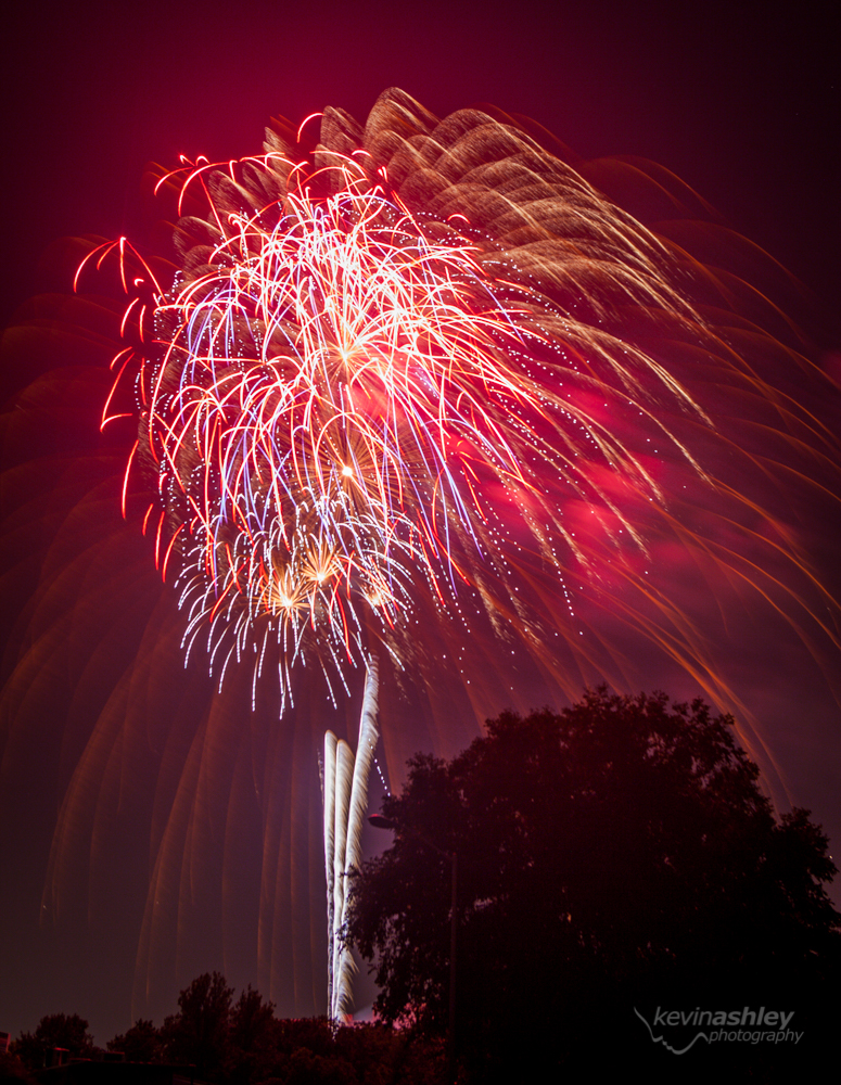 July 4th Fireworks Corporate Woods in Overland Park, Kansas