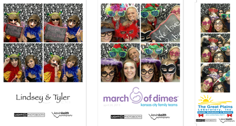 photo booth printouts